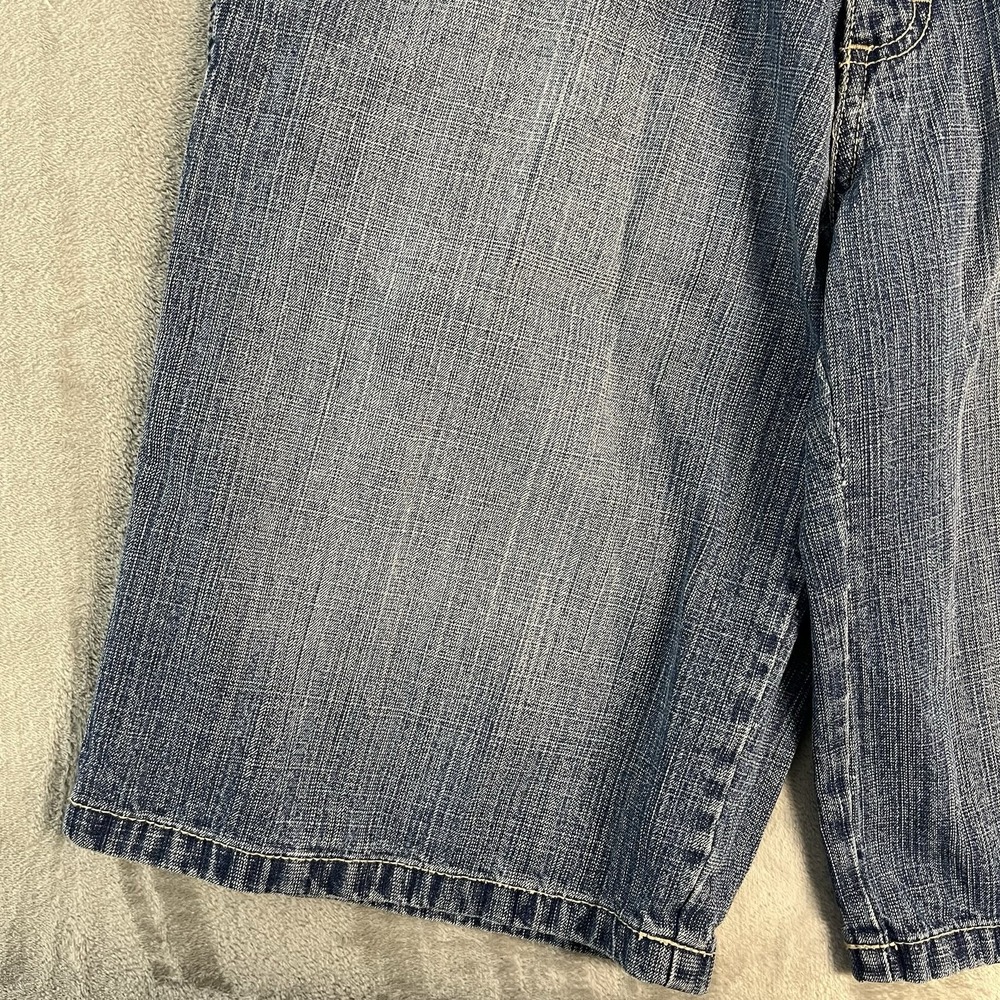 Vintage Southpole Gold Tab Denim Shorts Men's 34* Blue Baggy Skater Hip Hop - Picture 4 of 15